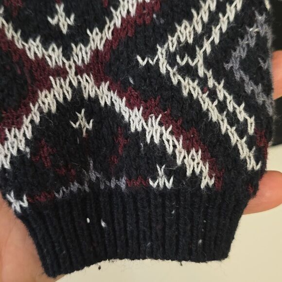 - Abercrombie And Fitch Tie Up V-neck Sweater Size x Small - Picture 3 of 8